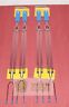 009091649 Evergreen Grilling Extension Forks Cooking Utensils Blue Lot 490090916495