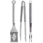 76903020834 02083xnst Barbecue Grill Tool Set Stainless Steel Inch Mr