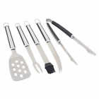 029060 Unbranded Stainless Steel Bbq Tool Set