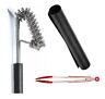 033255993001 Unlimited Grill Cleaning Brush Scraper With Mat Tongs