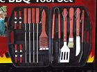 060-bbq18 Case Kitchen Worthy Piece Wood Handled Bbq Barbecue 607656227180