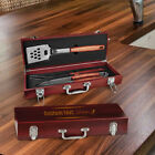 0600191620157 Unbranded Personalized Piece Beautiful Bbq Set In Rosewood