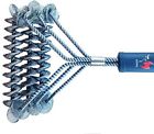 0706199254742 Kona Safe Clean Grill Brush Bristle Free Barbecue