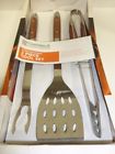 15161 Kenmore Rosewood Handle Barbecue Tool Set Of Pcs 824849075414