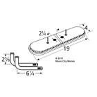 15202-77022 Music City Metals Stainless Steel Burner Replacement Fort 075954152792