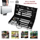 18-bbq-set Unbrand Portable Bbq Tools Set Kits Piece Include Storage Box