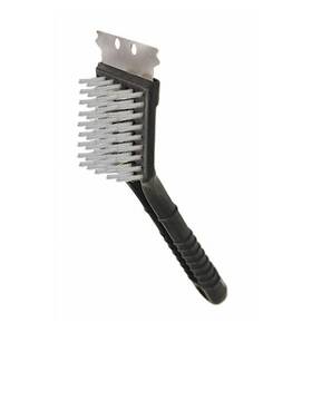 B65a4 21 Century 21st Product Bbq Grill Brush With Scraper - 8 In