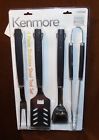 23760 Kenmore Sears Stainless Steel Grilling Tool Set Brand 045774877021