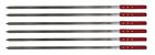 23x1 Alpine Cuisine Stainless Steel Bbq Skewers Wood Handle For Kebob