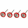 6358350 24228 Bull Outdoor Products Reusable Steak Button Meat Probe 635835242280