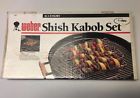 2501 Weber Vintage Grill Bbq Barbecue Shish Kabob Set In Original