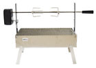 251131 Stainless Outdoor Steel Bbq Chicken Lamb Spit Roaster 664271045926