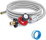 313043319351 Shinestar Adjustable Propane Regulator Hose With Gauge For