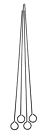 43113 Hic Harold Import Company Inch Skewers Set Of 781723431134