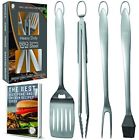 43188-266991 Acorn Ridge Stainless Steel Spatula Fork Tongs Basting 0864652000401