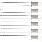 43188175309 Grilltastic Kabob Skewers Premium Stainless Steel Double Prong 018227513067