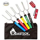 432177922 Marshmallow Roasting Sticks Of Rotating Long Telescopic For 652043935278