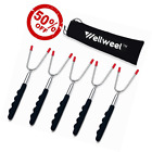 43224-13424 Wellweel Marshmallow Roasting Sticks Smores Hot Dog Forks 766330551871