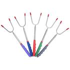 4335482929 Marshmallow Barbecue Forks Roasting Sticks Large Stainless Steel 790045024399