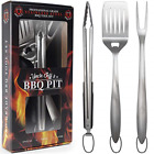 4335483319 Uncle Jeffs Bbq Pit Heavy Duty Grilling Tools 613739988770