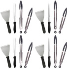 4335991789 Looimage Kitchen Tongs Fork Spatula Set Barbecue Bbq 743576015879