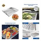 4336498664 Grill Baskets Pan Topper Stainless Steel Charcoal Accessories 665570479849