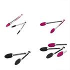 4732964 Vonshef Coloured Silicone Kitchen And Bbq Grill Tongs 5060351494939