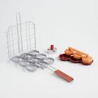 491713 Cost Plus World Market Deluxe Mini Hamburger Slider Set By