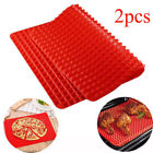 5vzj140651ahn0r5274 Unbranded Non Stick Bake Bbq Grill Mat Reducing 8884161749846