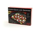 6-kr Charcoal Companion Kabob Rack And Six Skewers Long Bbq Grilling