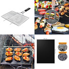 615068561266 Portable Bbq Barbeque Grilling Basket Stainless Steel Non