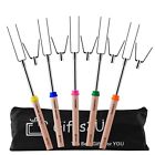 653472972568 Marshmallow Roasting Sticks Set Of Replaceable Fork Heads
