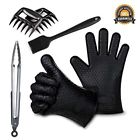 664248702104 Astaacity Barbecue Tool Set Heat Resistant Silicone Bbq