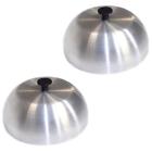 685256294399 Unbranded Set Of Hamburger Covers Aluminum Grill Burger