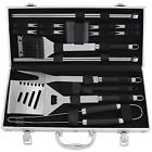 6970454010235 Poligo Bbq Grill Tools Set Heavy Duty Stainless