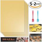 699961241012 Premium Grill Pads Floor Mats Grilling Set Of