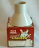 42138 7 06050 0 Cooks Choice Sittin Chicken Ceramic Beer Can Roaster