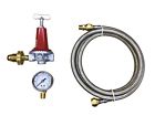 7008 Precimex Adjustable To Propane Regulator Brass Hw Pol Lp Gas