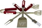 Hokies-4 707004891565 Bsi Products Virginia Tech Pc Bbq Set