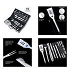 709818609343 Ucharge Bbq Tools Set Grill Tongs Fork Basting