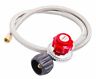709951480618 Kibow High Pressure Adjustable Propane Regulator Stainless Steel