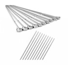 713803864105 Simpleulife Flat Metal Shish Kabob Skewers For Grilling
