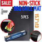 725272730782 Branded Black Grill Mat Bbq Pad Non Stick