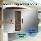 729270373651 Double Door Stainless Steel Access For Outdoor Kitchen