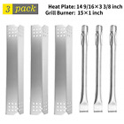 737b3-622 Shinestar Heat Shield Burner Tube For Grillmaster Nexgrill 192687604982
