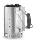 7429 Weber Rapid Fire Chimney Starter Silver Stephen Company Grate