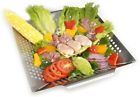 7435327023006 Witswell Stainless Steel Bbq Vegetable Grill Basket Fit