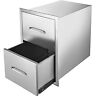 74azy006671525238206 Vevor Stainless Steel Double Drawer Outdoor Kitchen Home 871248408466