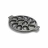 76225 Outset Oyster Grill Pan Cookware Cast Iron Cooking 876824762253