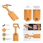 764823787127 Ashleyriver Wooden Grill Scraper Natural Wood Bbq Cleaner